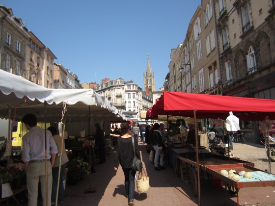 The market in Limoges